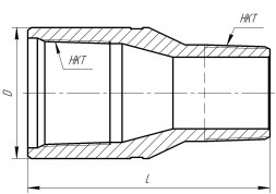  Труба НКТ 60х5 мм (от 100м)